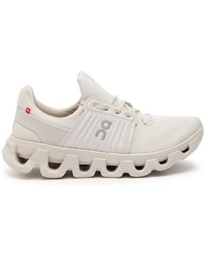 On Shoes Cloudswift X 4 Ad Panelled Mesh-Knit Trainers - White