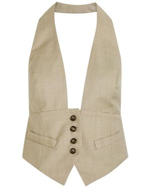 Ronny Kobo Alesis Woven Top - Natural