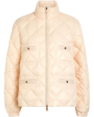 Moncler Lavaret Quilted Nylon Jacket - Natural