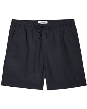 Norse Projects Hauge Shell Swim Shorts - Blue