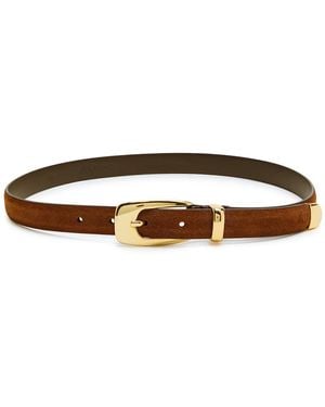 Anderson's Suede Belt - Brown