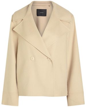 JOSEPH Rollet Wool And Cashmere-Blend Trench Coat - Natural