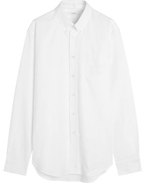 Givenchy Logo-Embroidered Cotton Shirt - White