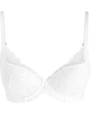 Wacoal Most Divine Lace Plunge Bra - White