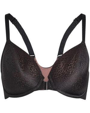 Wacoal Back Appeal Embroidered Underwired Bra - Black