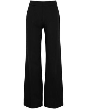 Spanx The Perfect Pant Wide-leg Stretch-jersey Pants - Black