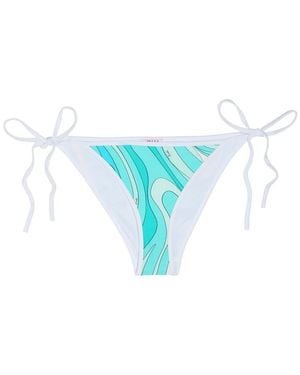 PUCCI Printed Bikini Briefs - Blue