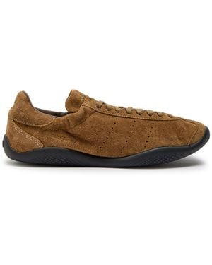 adidas X Wales Bonner Karintha Brushed Suede Trainers - Brown