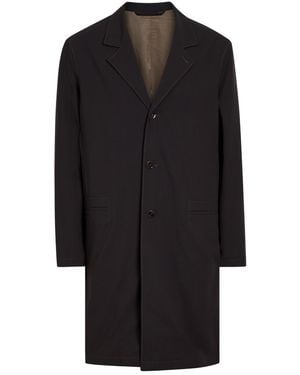 Lemaire Wool Coat - Black