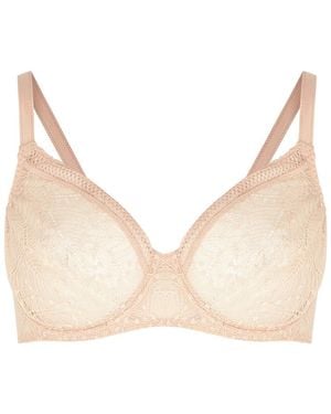 Simone Perele Comete Underwired Lace Bra - Natural