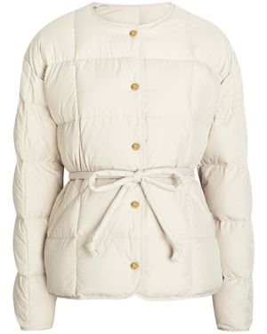 Moncler Carmagne Padded Shell Jacket - Natural