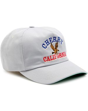 CHERRY LA Speed Series Embroidered Cotton Cap - White