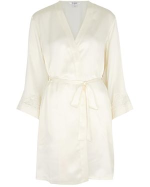 Nk Imode Morgan Silk Robe - White