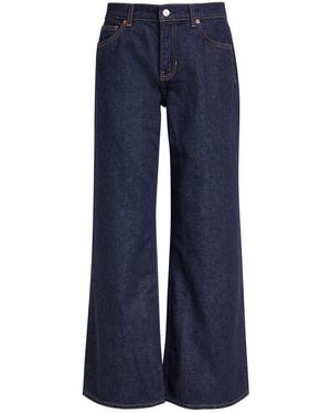 Reformation Cary Wide-Leg Jeans - Blue