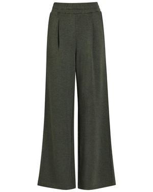 Varley The Extra Wide Leg 32 Stretch-Jersey Joggers - Green