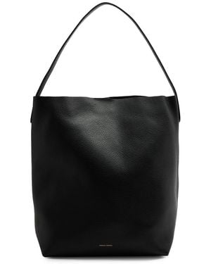 Mansur Gavriel Cabas Large Grained Leather Tote - Black