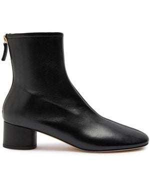 Dear Frances Harlie 45 Leather Ankle Boots - Black