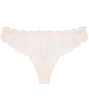 Simone Perele Reve Lace Thong - White