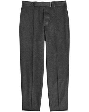 Officine Generale Hoche Wool Trousers - Grey