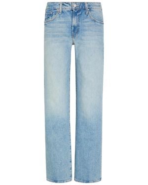 Mother The Mid Rise Rambler Stretch-Denim Jeans - Blue