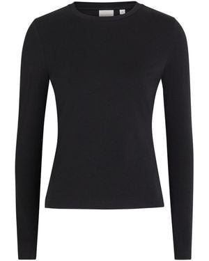 Varley Edna Jersey Top - Black