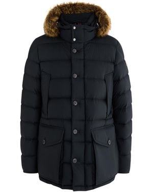 Moncler Clunye Hooded Quilted Nylon Parka - Black