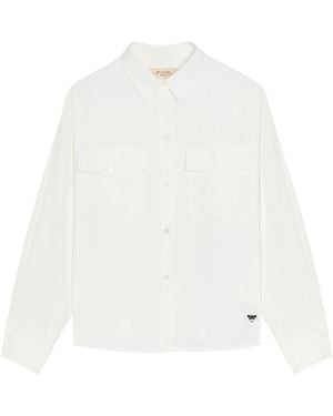 Weekend by Maxmara Pesi Cotton Shirt - White