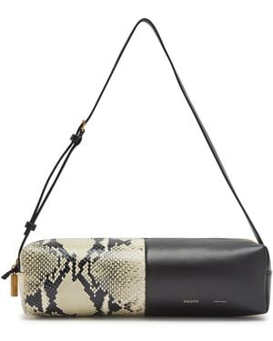 KHAITE Kye Quartet Leather Shoulder Bag - Metallic