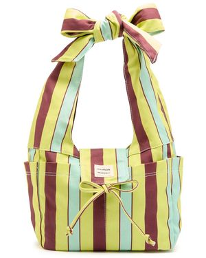 Damson Madder Tati Canvas Shoulder Bag - Multicolour