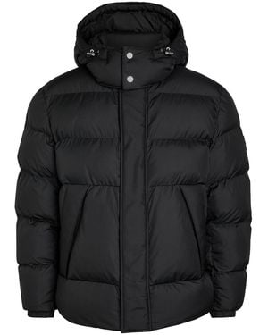 BOSS H-Corbinian5 Detachable-Hood Padded Shell Jacket - Black