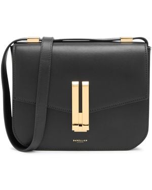 DeMellier London Vancouver Leather Cross-Body Bag - Black