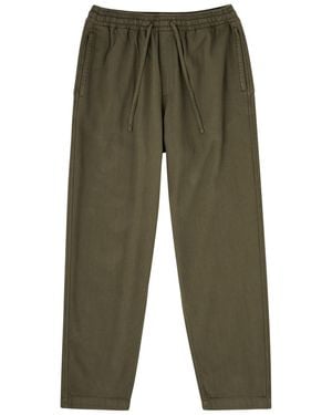 YMC Alva Skate Tapered Cotton Trousers - Green