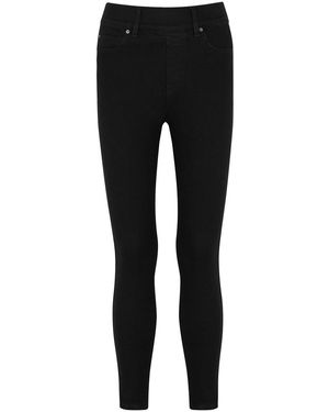 Spanx Cropped Skinny Jeans - Black