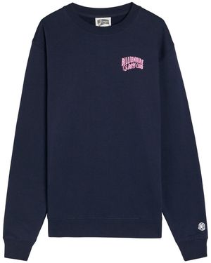 BBCICECREAM Small Arch Logo-Print Cotton Sweatshirt - Blue