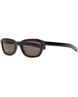 FLATLIST EYEWEAR Clint Rectangle-Frame Sunglasses - Black