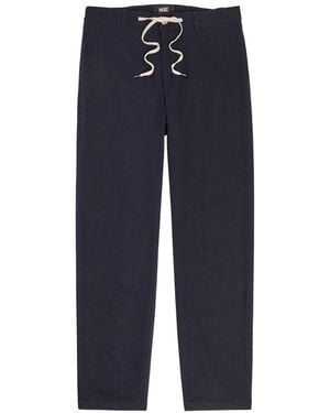PAIGE Tiano Woven Trousers - Blue