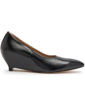Maison Margiela Court 55 Heelless Wedge Court Shoes - Grey