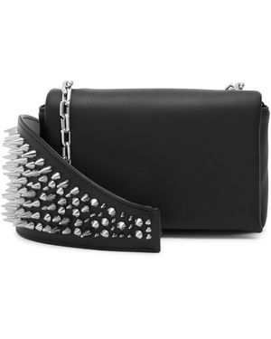 Christian Louboutin Artemis Studded Leather Cross-Body Bag - Black