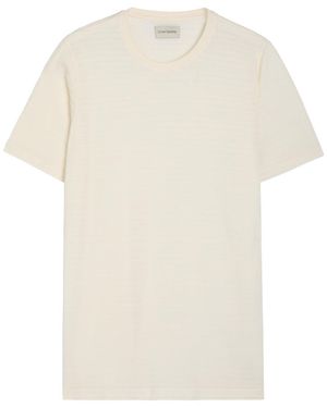 Oliver Spencer Conduit Fine-Knit T-Shirt - White