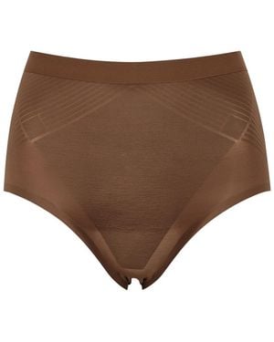 Spanx Thinstincts 2.0 High-Waist Briefs - Brown