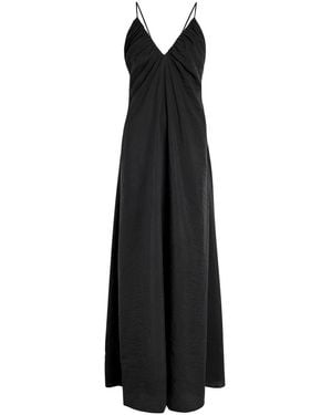 Rohe Textured Silk Maxi Dress - Black