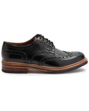 Grenson Archie Leather Brogues - Black