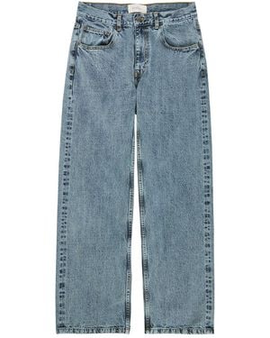 Second Layer Big Papi Relaxed Straight-Leg Jeans - Blue