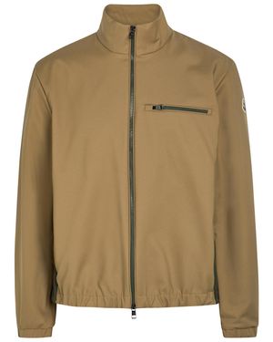 Moncler Fourioun Cotton-Blend Track Jacket - Natural