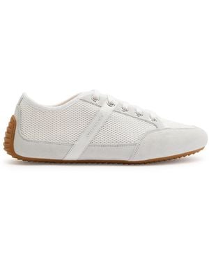 Givenchy Panelled Mesh-Knit Trainers - White