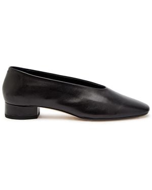 Aeyde Delia 20 Leather Pumps - Black