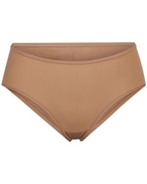 Skims Stretch-Jersey Briefs - Natural