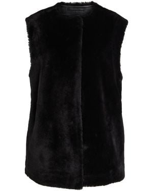 TOTEME Shearling Gilet - Black