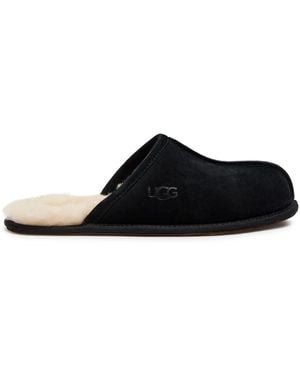 UGG Scuff Suede Slippers - Black