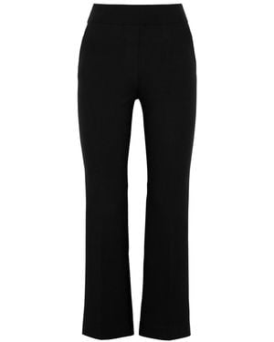 Spanx The Perfect Pant Kick-flare Stretch-jersey Pants - Black